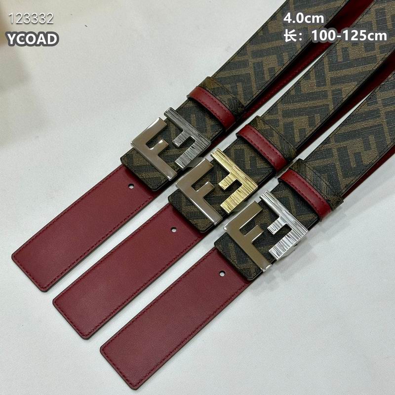 Fendi belt 40mmX100-125cm  8L74